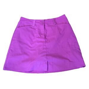 Nike Golf Pink Athletic Shorts Skort‎ Size 2 Pockets Dri-fit Women's